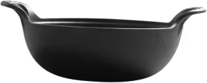 Camping Pots for Cooking Cast Round Bottom Non-stick Surface Easy to Wash