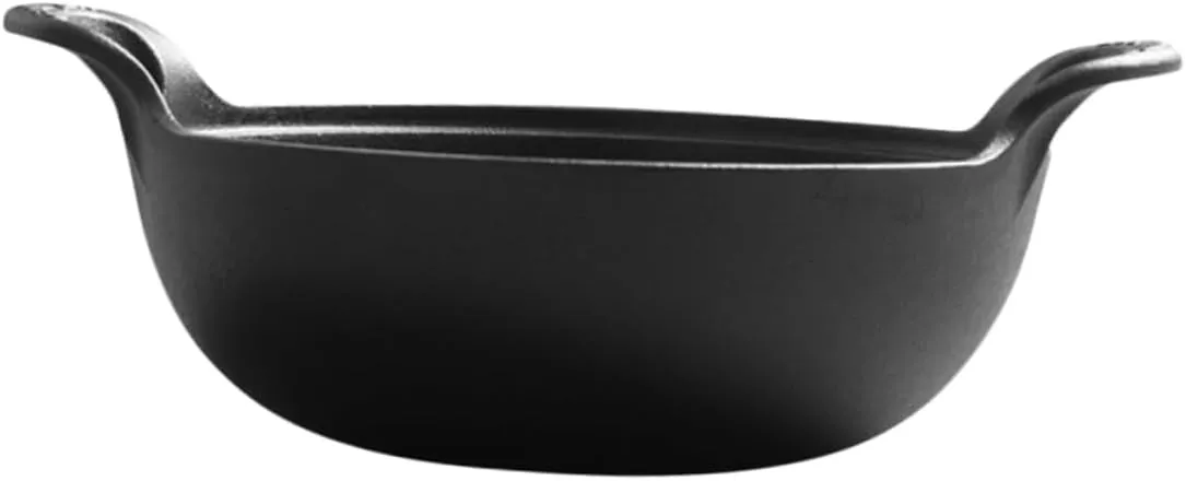 Camping Pots for Cooking Cast Round Bottom Non-stick Surface Easy to Wash