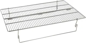 CAMPINGMOON Height Adjustable in 2 stages Camping Grill Net MT-3-W (Grill Accessories for MT-3)