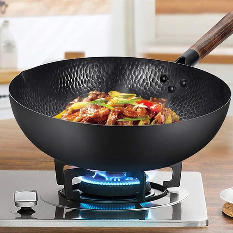Carbon Steel Non-Stick Wok