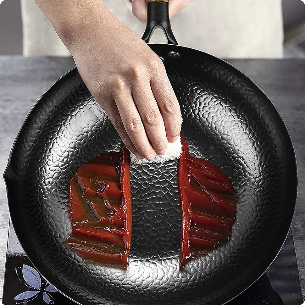 Carbon Steel Non-Stick Wok