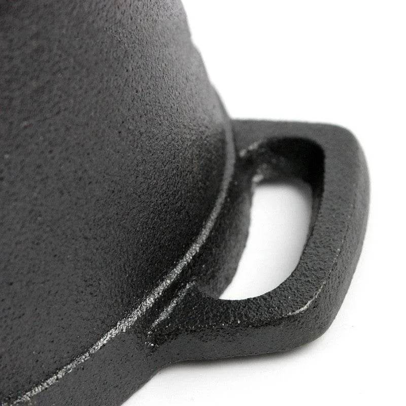 Cast Iron Uncoated Mini Milk Pot Baby Food Pot