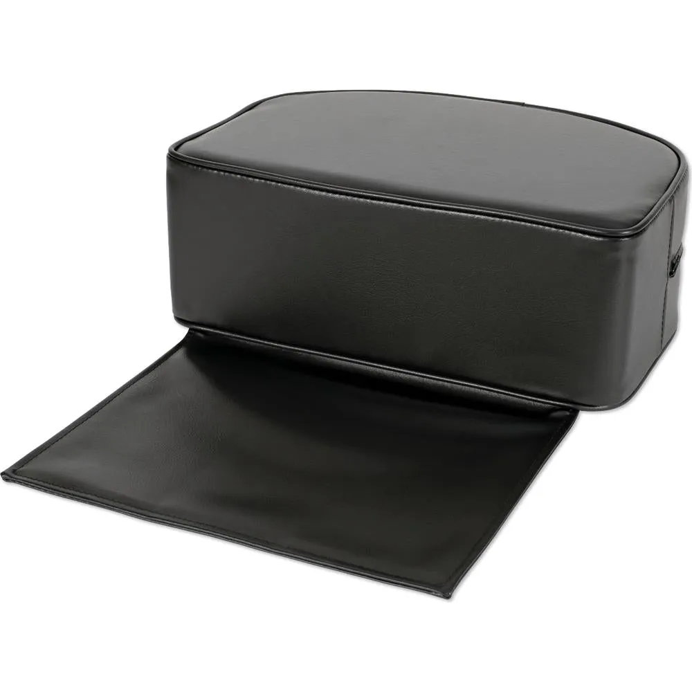 Celebrity - Child's Salon Chair Booster Seat - Large. Flap: 12"L x 15-5/8"W. Seat: 12" x 17-1/4" x 6-1/2"D