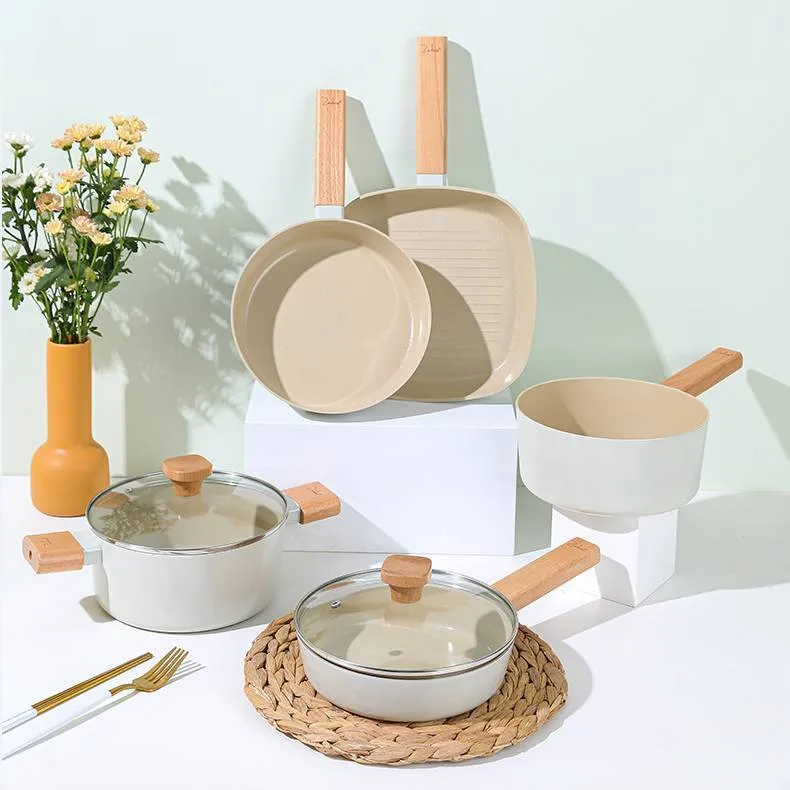 Ceramic Non-stick Pan For Gift Gas