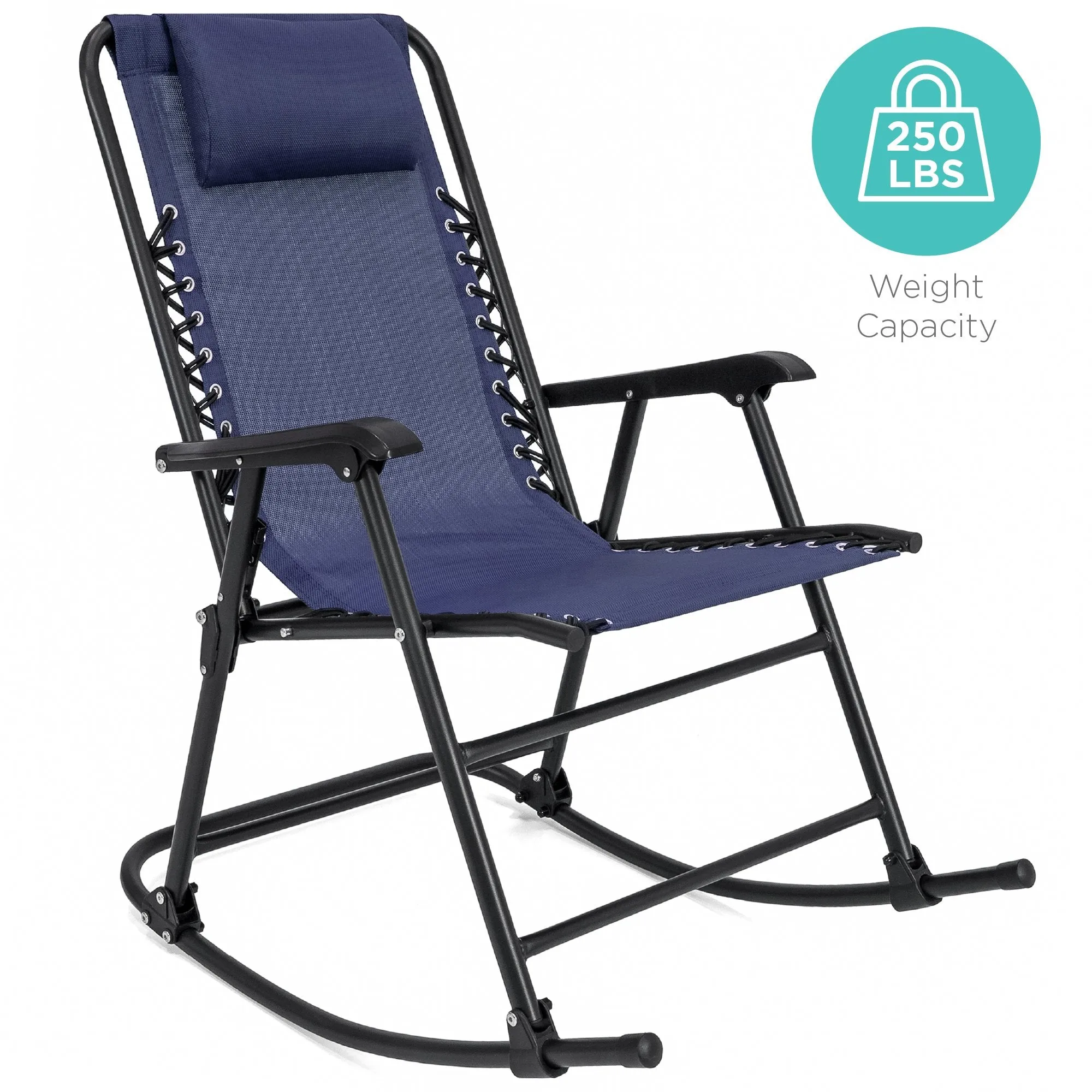 Chair Extensive selection Gravity Lounge Foldable Rocking Patio Zero Fast dispatch