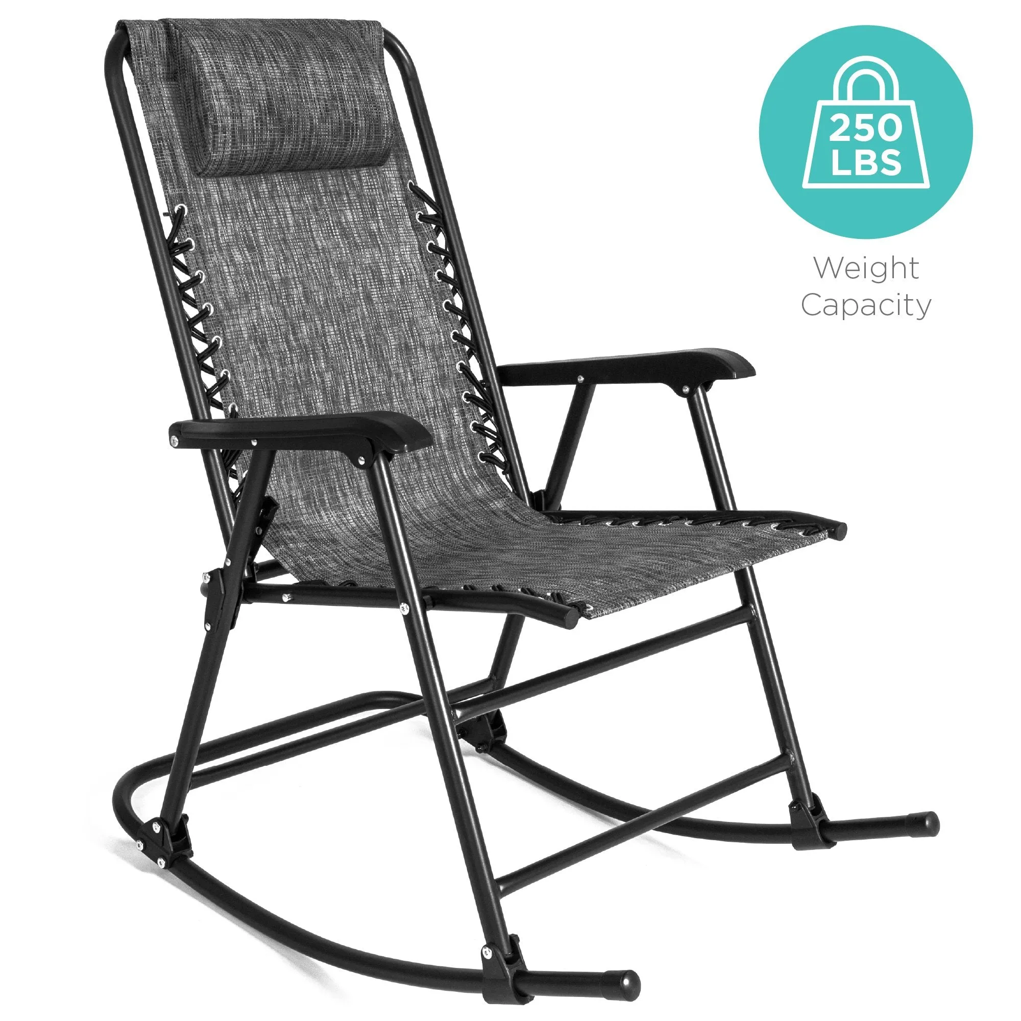 Chair Extensive selection Gravity Lounge Foldable Rocking Patio Zero Fast dispatch