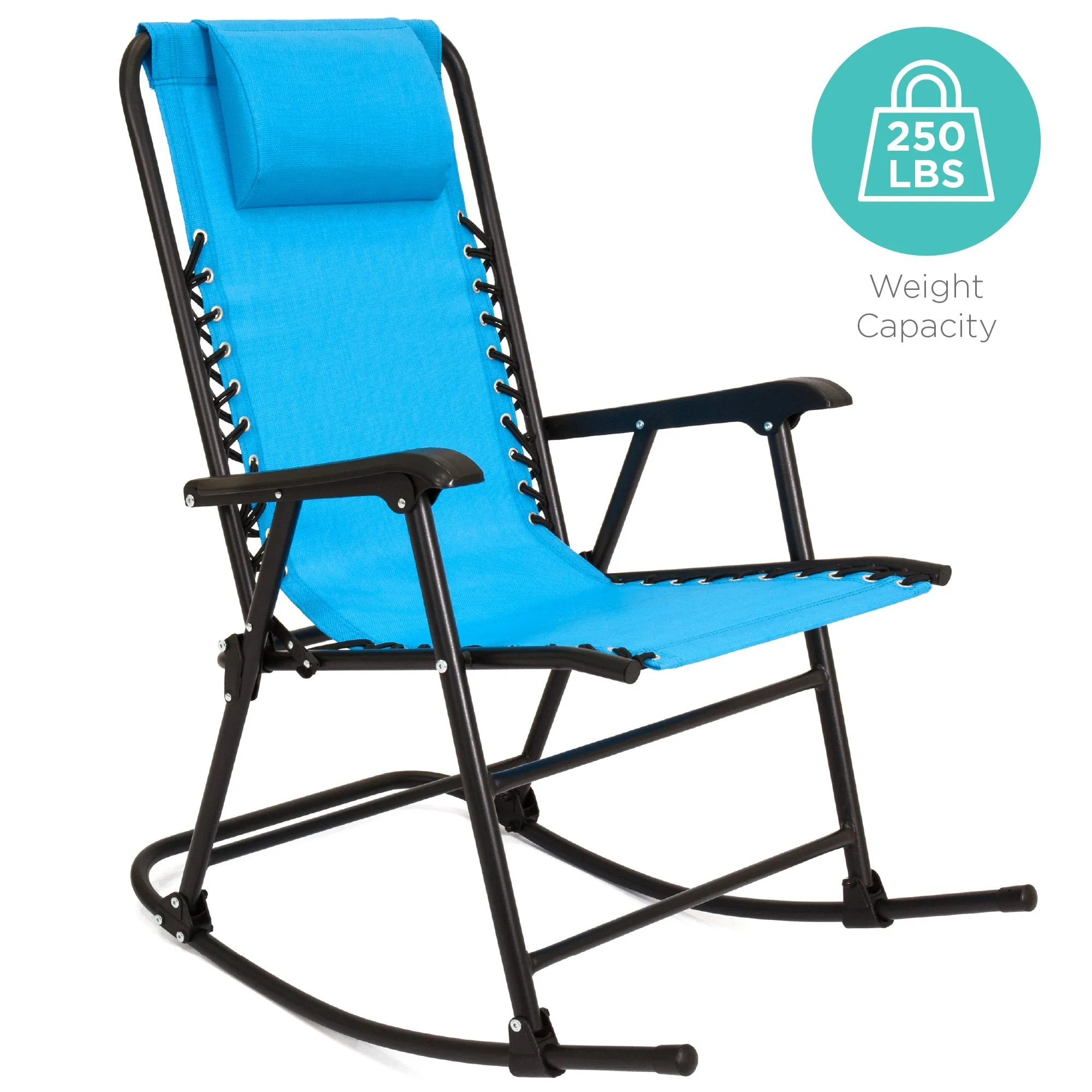 Chair Extensive selection Gravity Lounge Foldable Rocking Patio Zero Fast dispatch