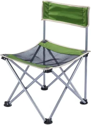 Chair Nylon Fabric Waterproof Tear Resistant Metal Bracket Sturdy and Durable Bottom Non-Slip Design Portable Folding Small Stool Field Sketching Stool Camping Fishing Beach