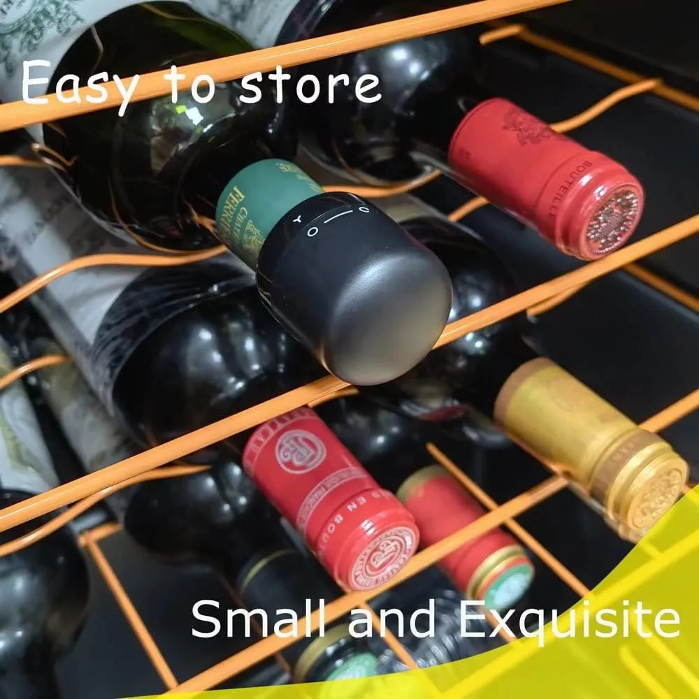 Champagne and Wine stoppers, (4Pack) SunDiao Champagne and Wine Sealer, Reusable Silicone Leakproof Champagne & Wine Stoppers, Keep Champagne and Wine Fresh