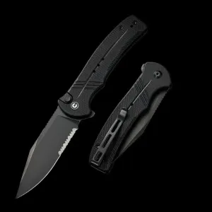 CIVIVI Cogent Flipper, Black G10 Handle, 3.47" 14C28N Blade