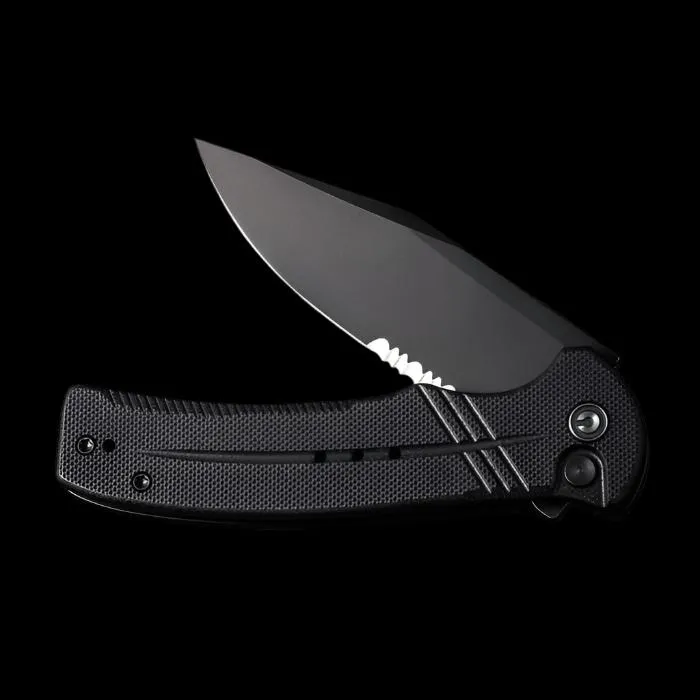 CIVIVI Cogent Flipper, Black G10 Handle, 3.47" 14C28N Blade