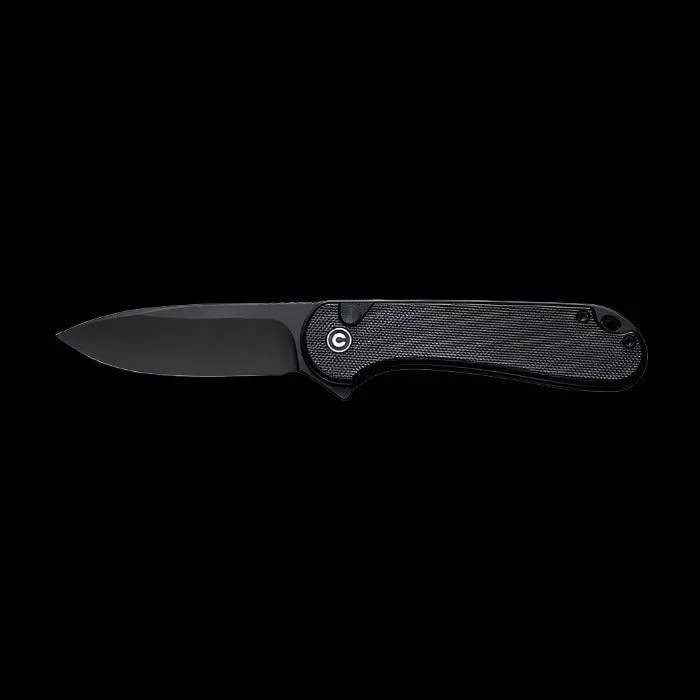 CIVIVI Elementum 2, Black G10 Handle, Black Stonewashed Nitro-V Blade
