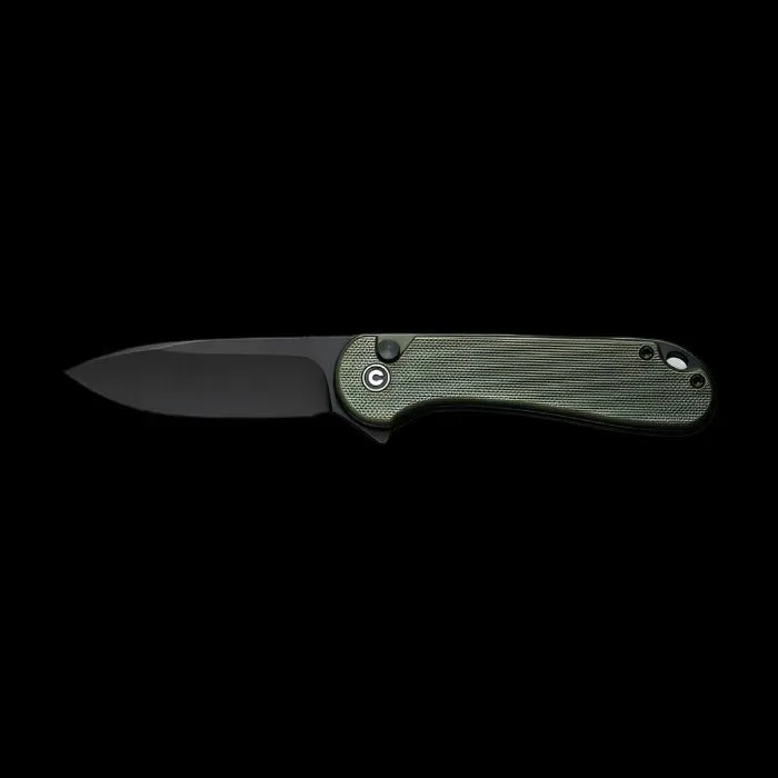 CIVIVI Elementum II Flipper, OD Green G10 Handle, 2.96" Nitro-V Blade