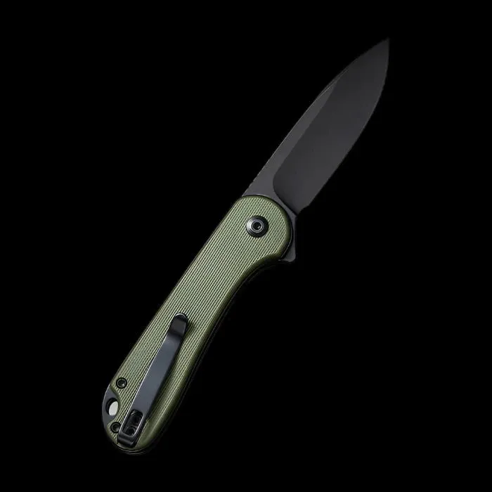 CIVIVI Elementum II Flipper, OD Green G10 Handle, 2.96" Nitro-V Blade
