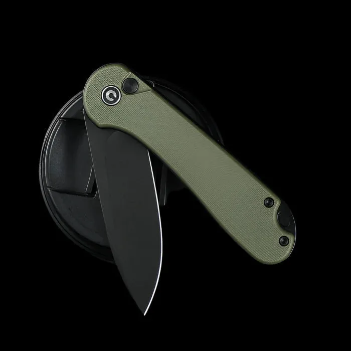 CIVIVI Elementum II Flipper, OD Green G10 Handle, 2.96" Nitro-V Blade