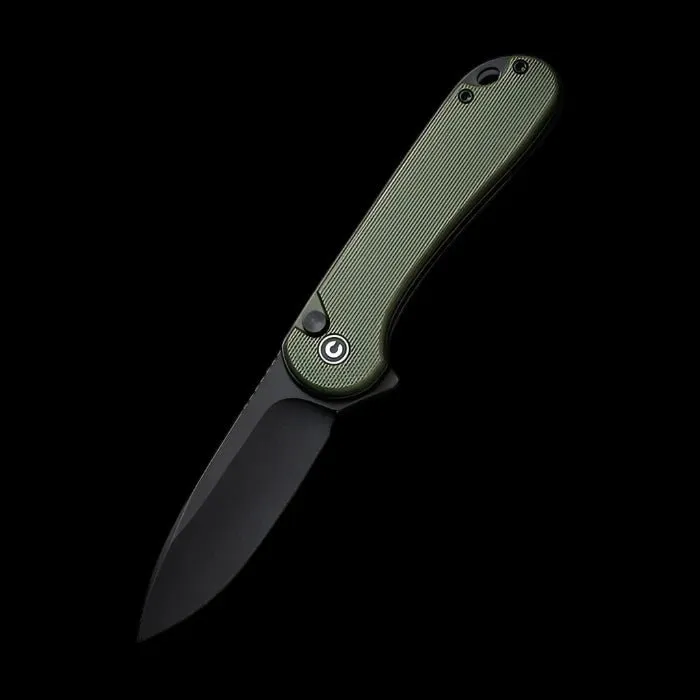 CIVIVI Elementum II Flipper, OD Green G10 Handle, 2.96" Nitro-V Blade