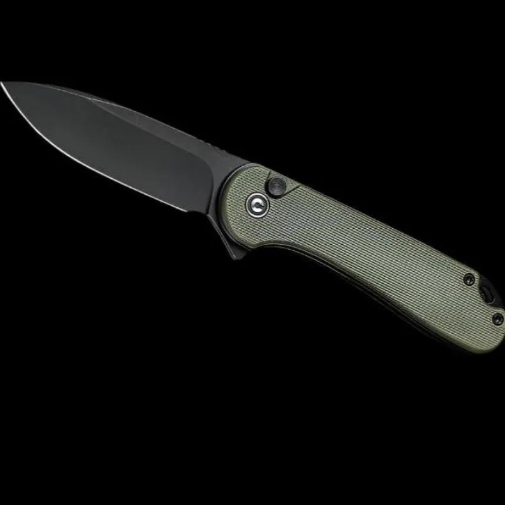 CIVIVI Elementum II Flipper, OD Green G10 Handle, 2.96" Nitro-V Blade