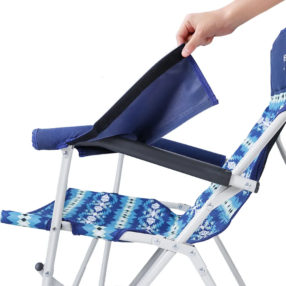 [CLEARANCE] Hewolf Folding Chair Blue Wave