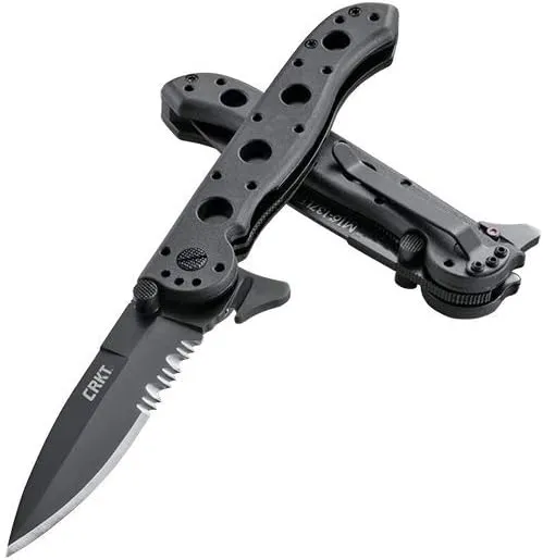 Columbia River Knife & Tool M16-13ZLEK CR13ZLEK-BRK M16-ZLEK Linerlock, Nylon-Black