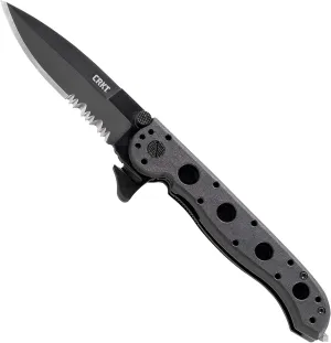 Columbia River Knife & Tool M16-13ZLEK CR13ZLEK-BRK M16-ZLEK Linerlock, Nylon-Black