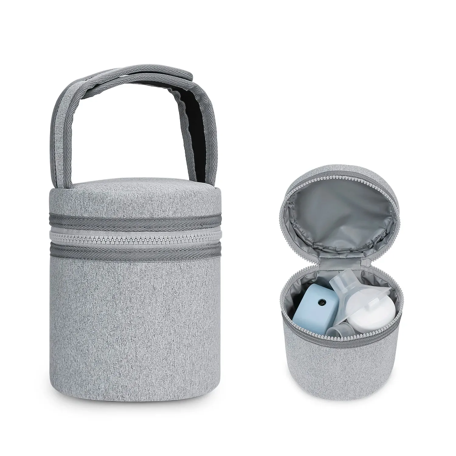 Compact Insulated Baby Bottle Carrier - Keep Milk Fresh On-the-Go