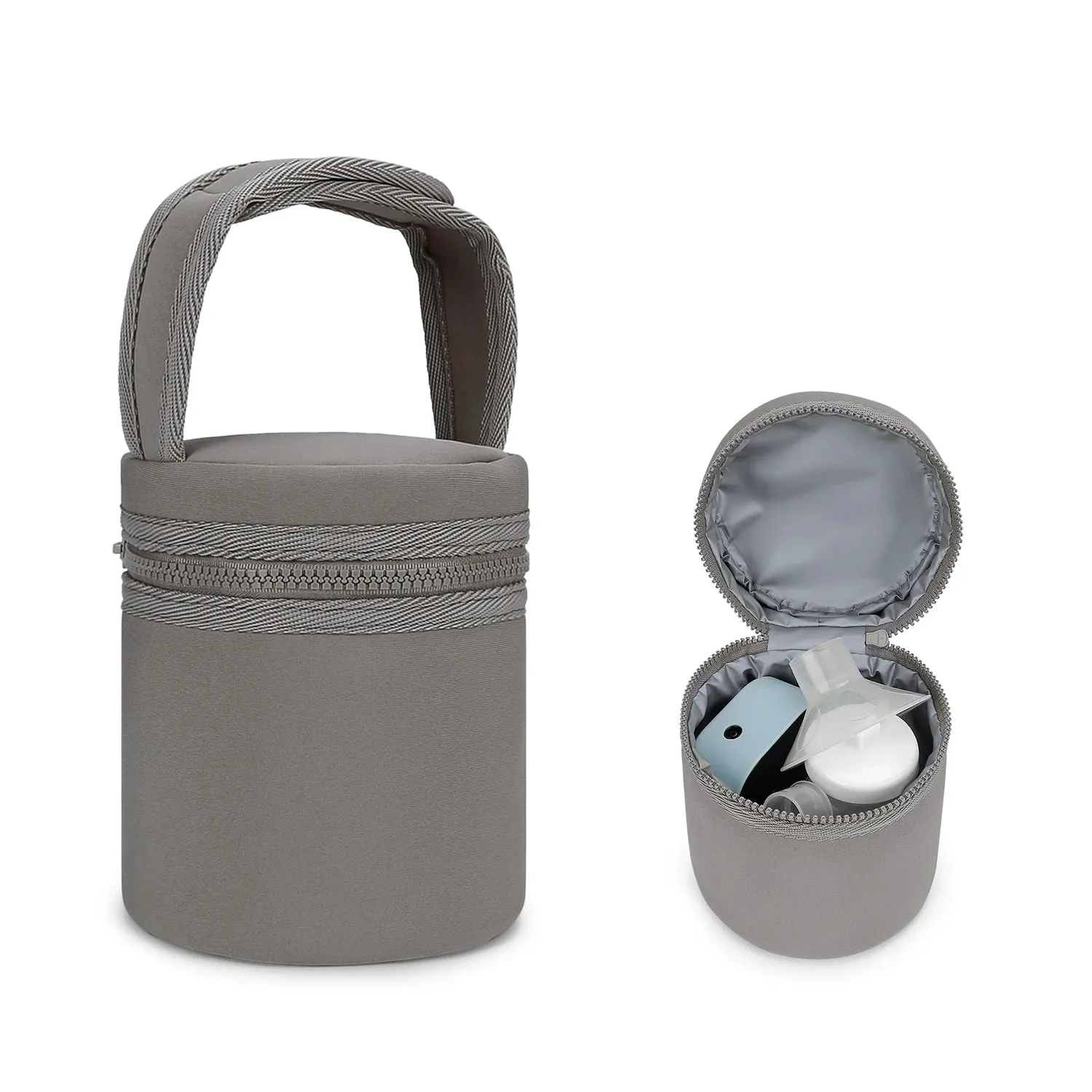 Compact Insulated Baby Bottle Carrier - Keep Milk Fresh On-the-Go
