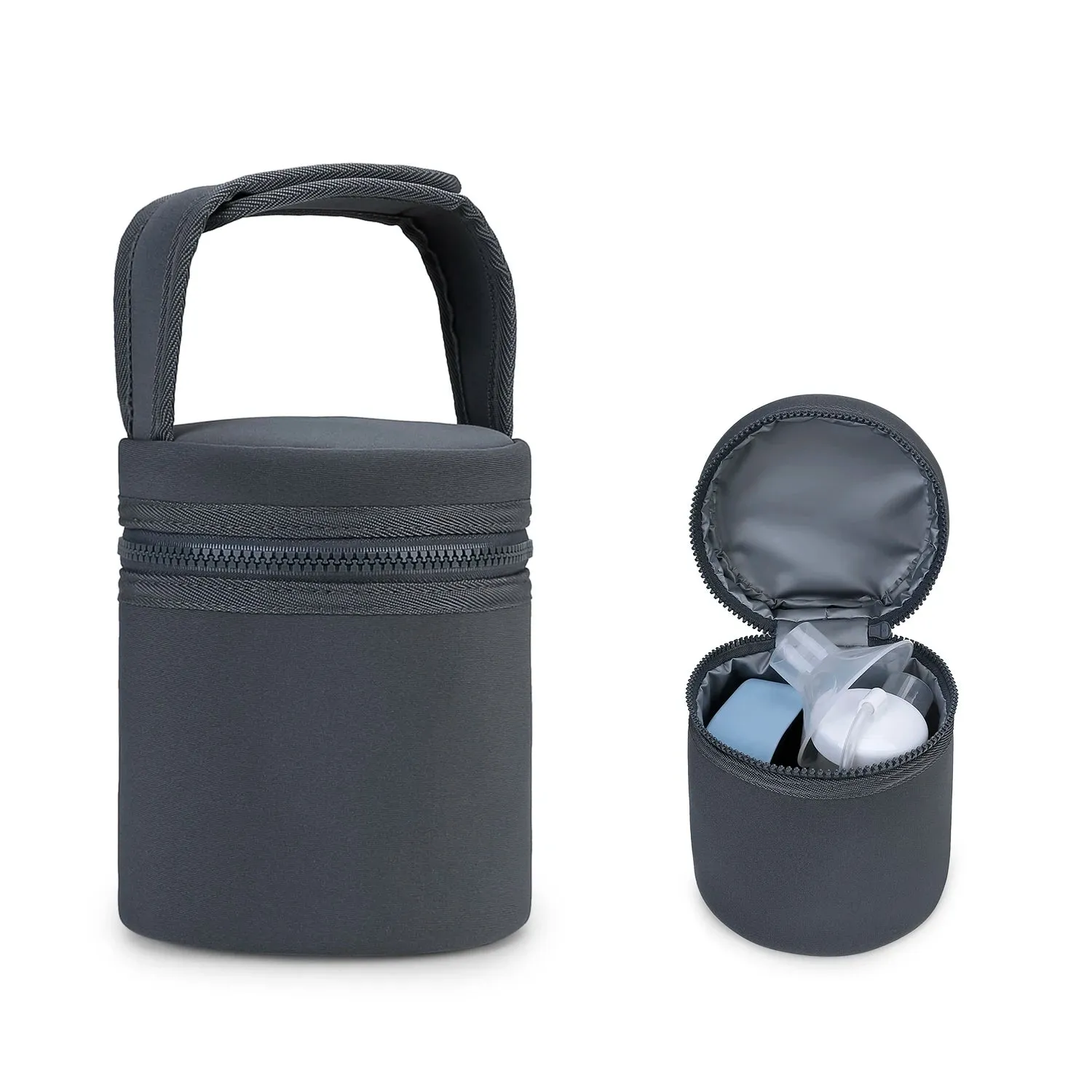 Compact Insulated Baby Bottle Carrier - Keep Milk Fresh On-the-Go