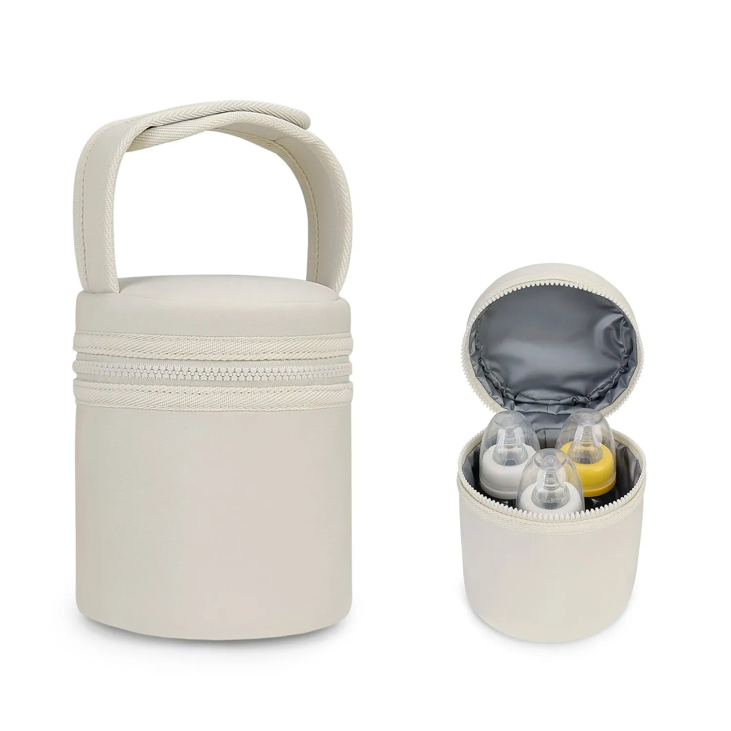 Compact Insulated Baby Bottle Carrier - Keep Milk Fresh On-the-Go