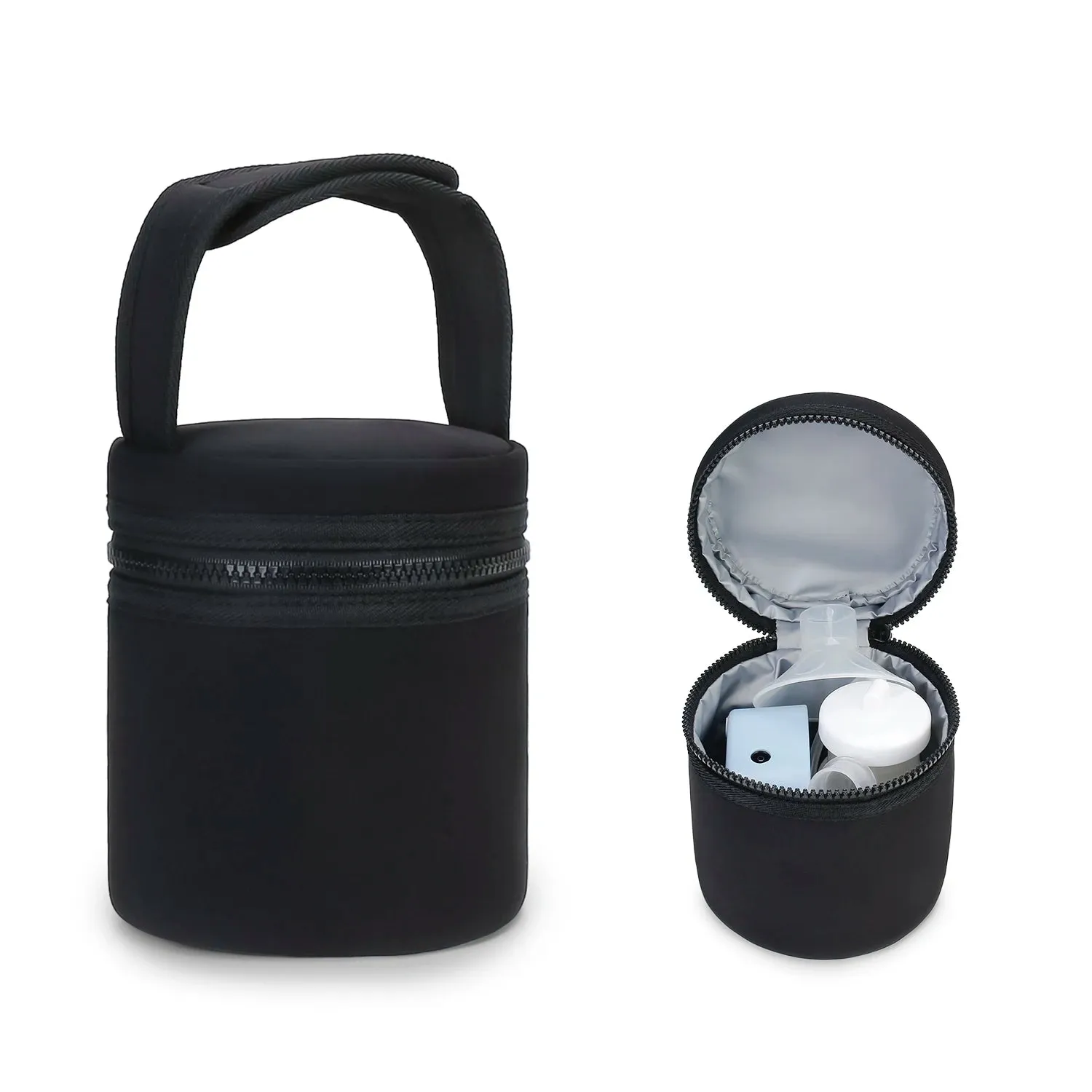 Compact Insulated Baby Bottle Carrier - Keep Milk Fresh On-the-Go