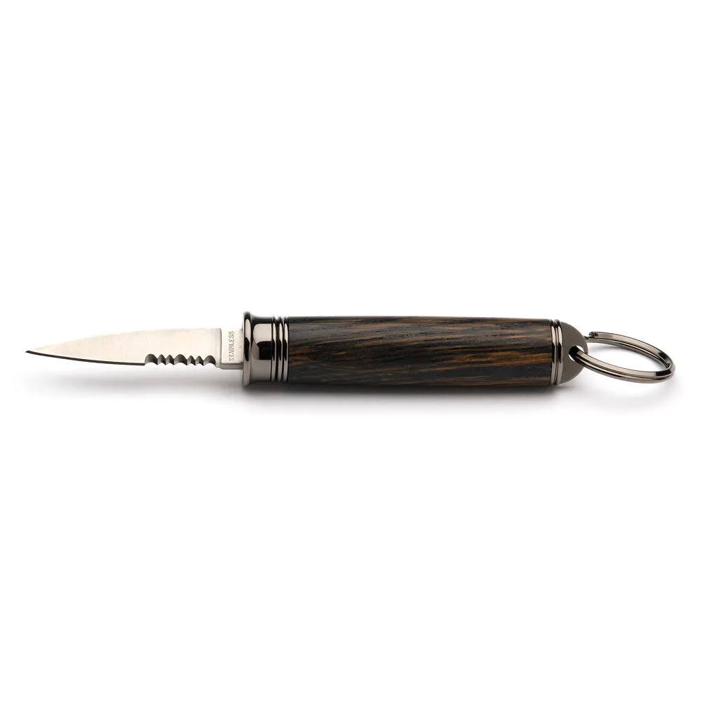 Compact Key Ring Knife Kit - Gun Metal