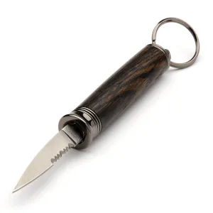 Compact Key Ring Knife Kit - Gun Metal