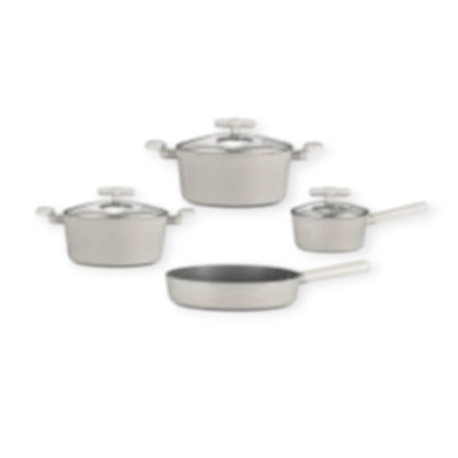 Continental Homeware Non Stick Ceramic Coating Aluminium Pot Set 7 Piece CH1057