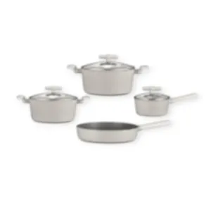 Continental Homeware Non Stick Ceramic Coating Aluminium Pot Set 7 Piece CH1057