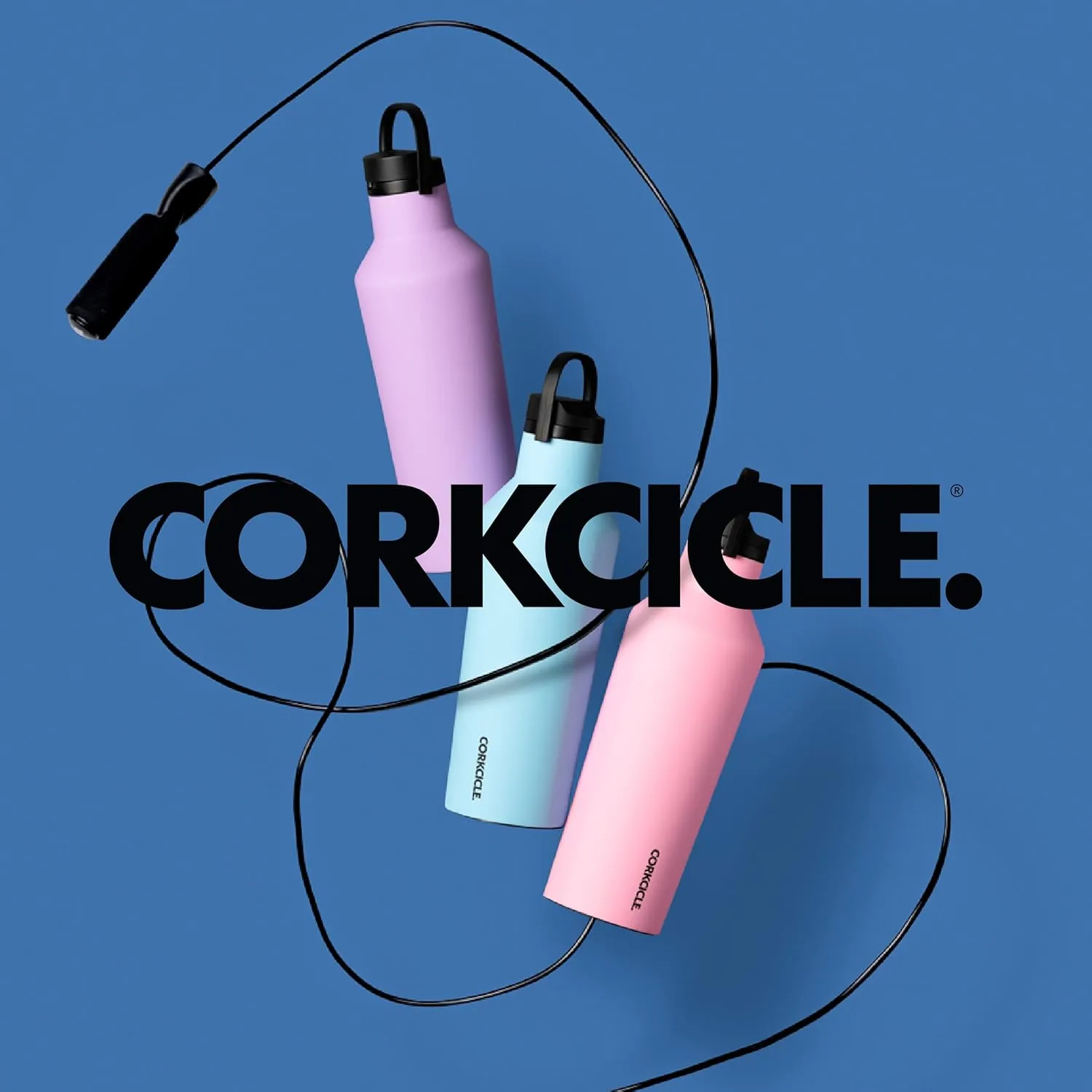 Corkcicle x Marvel Deadpool Insulated Canteen, 20 oz – Water Bottle Keeps Drinks Cold 25hrs, Hot 12hrs – Cupholder Friendly Tumbler with Screw-On Cap