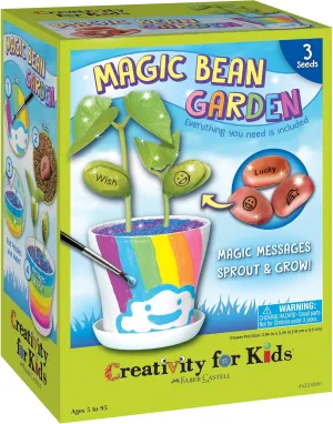 Creativity for Kids Magic Bean Garden, Reveal and Grow Magic Messages - Arts and Crafts for Girls and Boys, Kids Science Kit, Unique Gift for Kids ( Ages 5 )