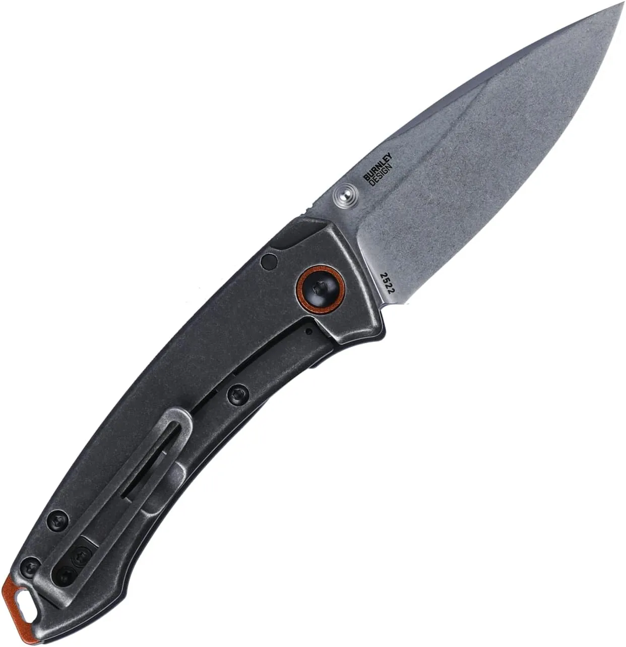 CRKT Tuna Compact EDC Pocket Knife: Everyday Carry Plain Edge Folder, IKBS Ball Bearings, Thumb Stud Open, Frame Lock with G10 Handle 2522,Gray/Black