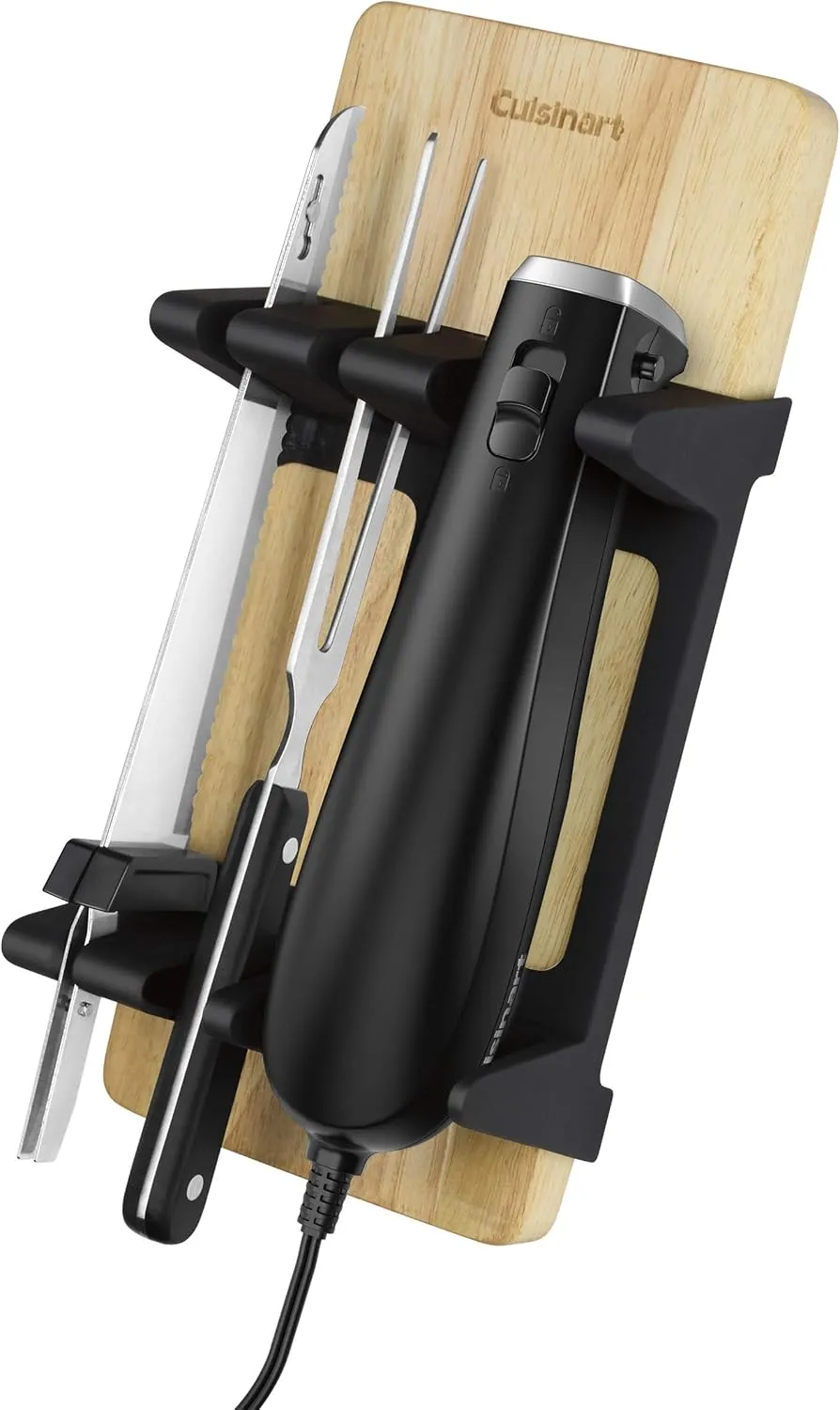 Cuisinart Electric Knife with Cutting Board, Stainless Steel/Black, CEK-41