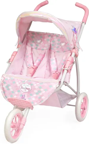 Decuevas Fantasy Double Doll Pram 75 x 48 x 70 cm