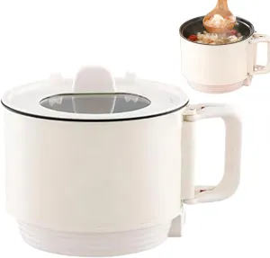 electric cooker | hot rice cooker: portable electric ramen pot, multifunctional pot, fast noodle maker machine for soups, stews and oatmeal
