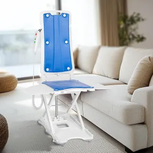 Electric Lift Chair, IP68 Waterproof Bath Lift Chair for Tub, Floor Chair Lift Assist Devices for Seniors & Disabled, FLYCITY Elderly Assistance Products, Raises Up to 20" | Support Up to 300 LBS