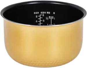 Electric Rice Cooker Inner Pot, Compatible for SUPOR Electric Pressure Cooker Inner Pot 2.5L/3L/4L/5L/6L Non Stick Pot Inner Pot (Multiple Kind 12(4L))