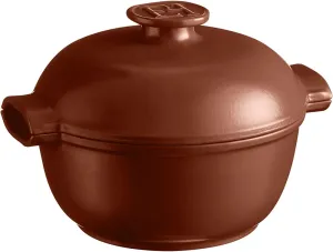 Emile Henry Induction Compatible Round Pot Sienne 2.5L - 22cm