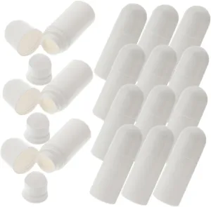 Empty Roller Bottles for Essential Oils 15 Pack 50ml Bottles Leakproof Compact Rose Quartz