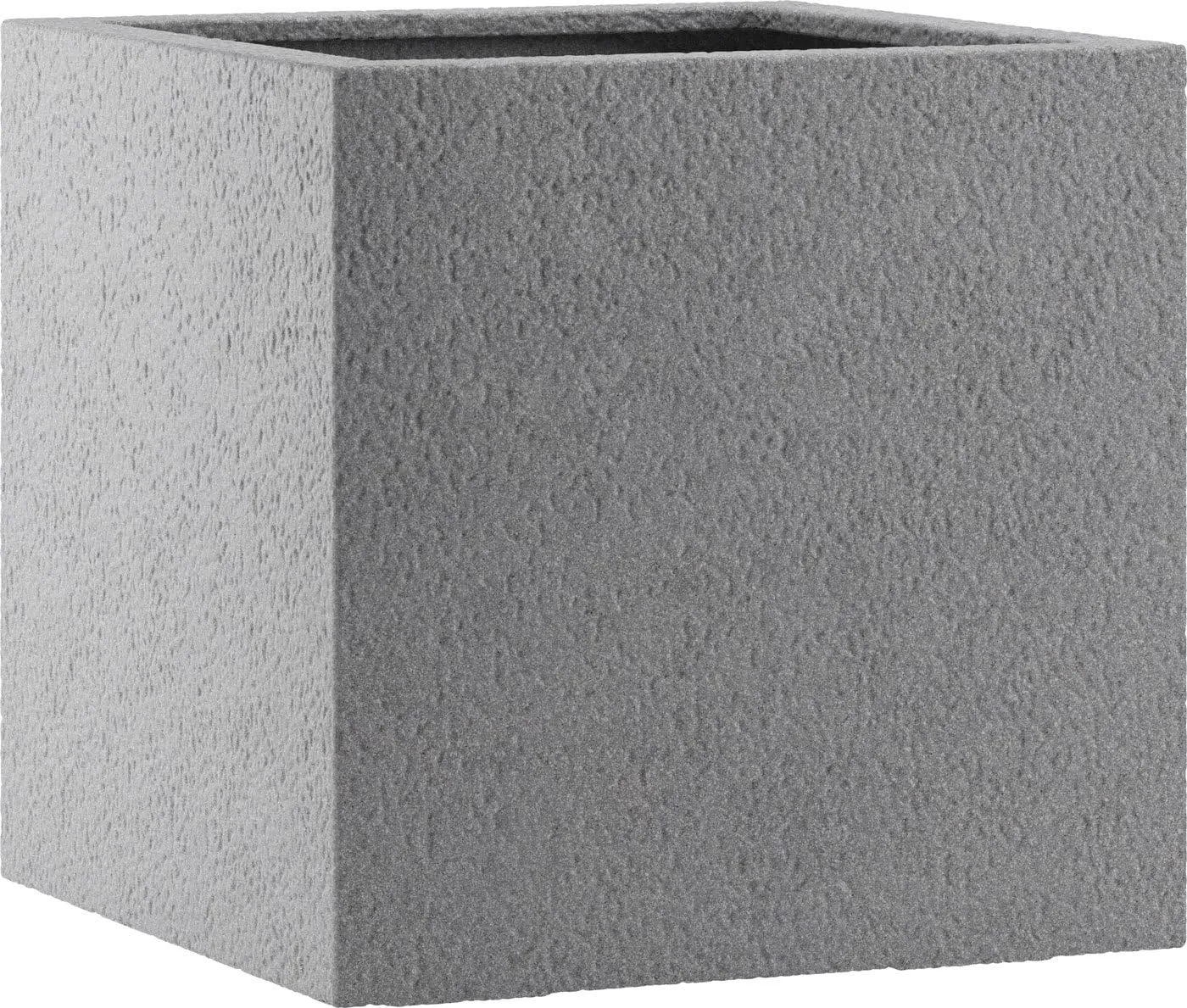 'Emsa 800237 Fiber Glass Flower Pot Planter "Lisburn Basalt Grey 27 cm