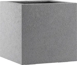 'Emsa 800237 Fiber Glass Flower Pot Planter "Lisburn Basalt Grey 27 cm