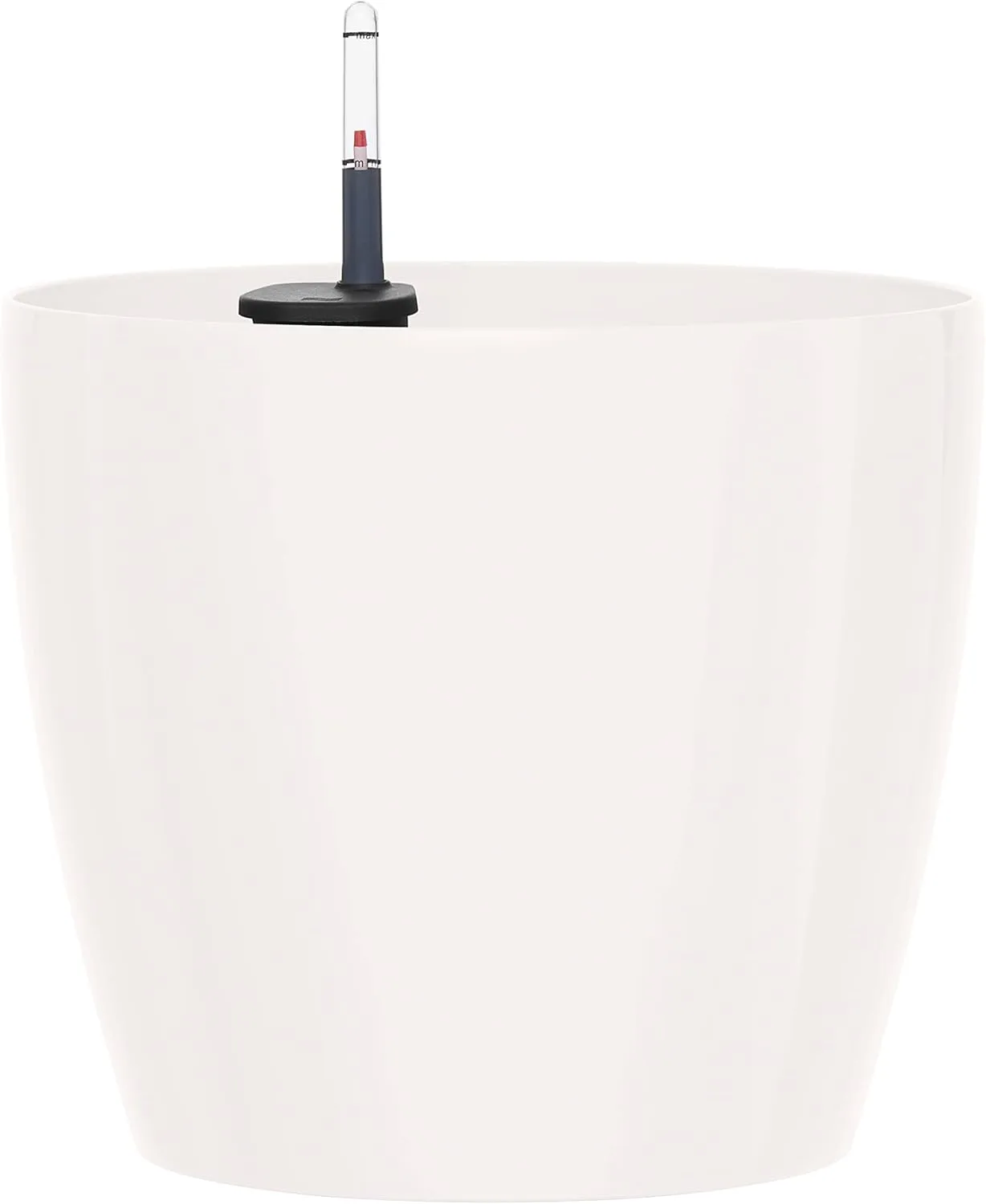 EMSA Flower Pot, Self Watering System, 脴 25cm, White, CASA Brilliant, 517563