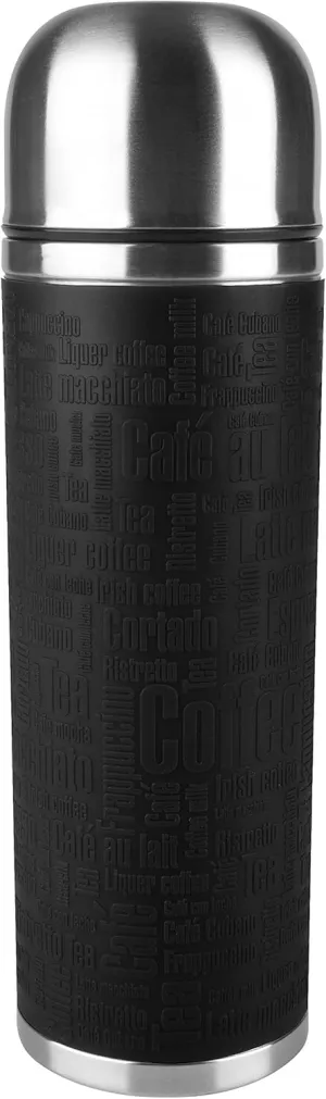 Emsa "Senator Bottle Cooler with Cuff, Black, 1.0 Litre