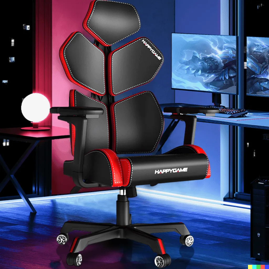Ergonomic Gaming Chair - Adjustable 5D Pro-Gamer Seat
