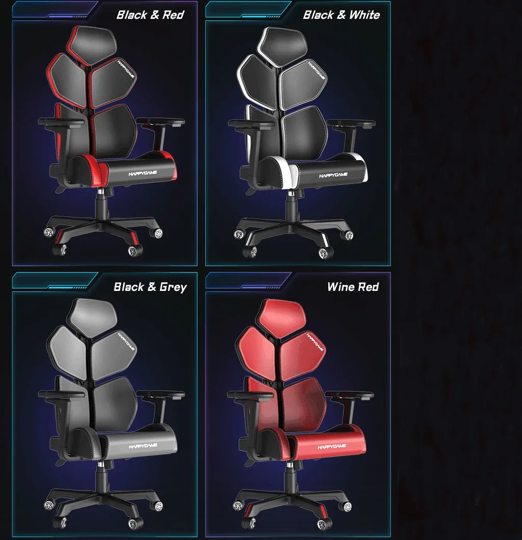 Ergonomic Gaming Chair - Adjustable 5D Pro-Gamer Seat