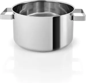 EVA SOLO | Nordic Kitchen Pot 4qt | Stainless Steel, Easy Handling & Low Weight | Suitable for all Heat Sources – Including Induction | Easy to Clean | Danish Design, Functionality & Quality